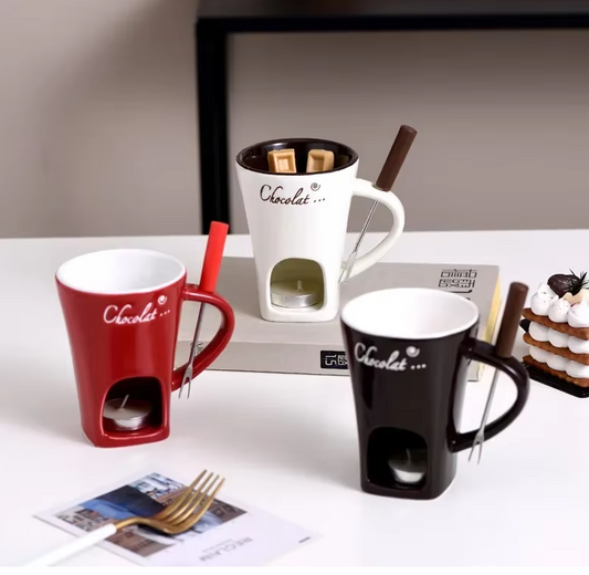 Schokoladen Fondue Tasse